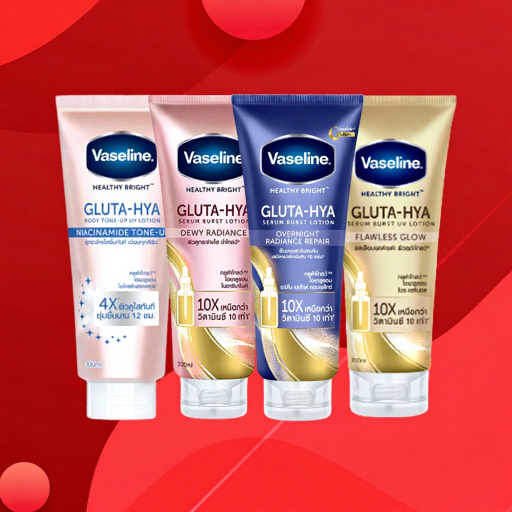 Vaseline Healthy Bright Gluta-Hya Serum Burst Lotion