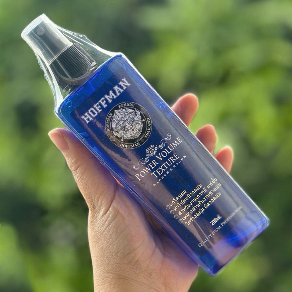 Hoffman Power Volume Texture สูตรน้ำเกลือ สร้างวอลลุ่ม ช่วยยกโคนผม