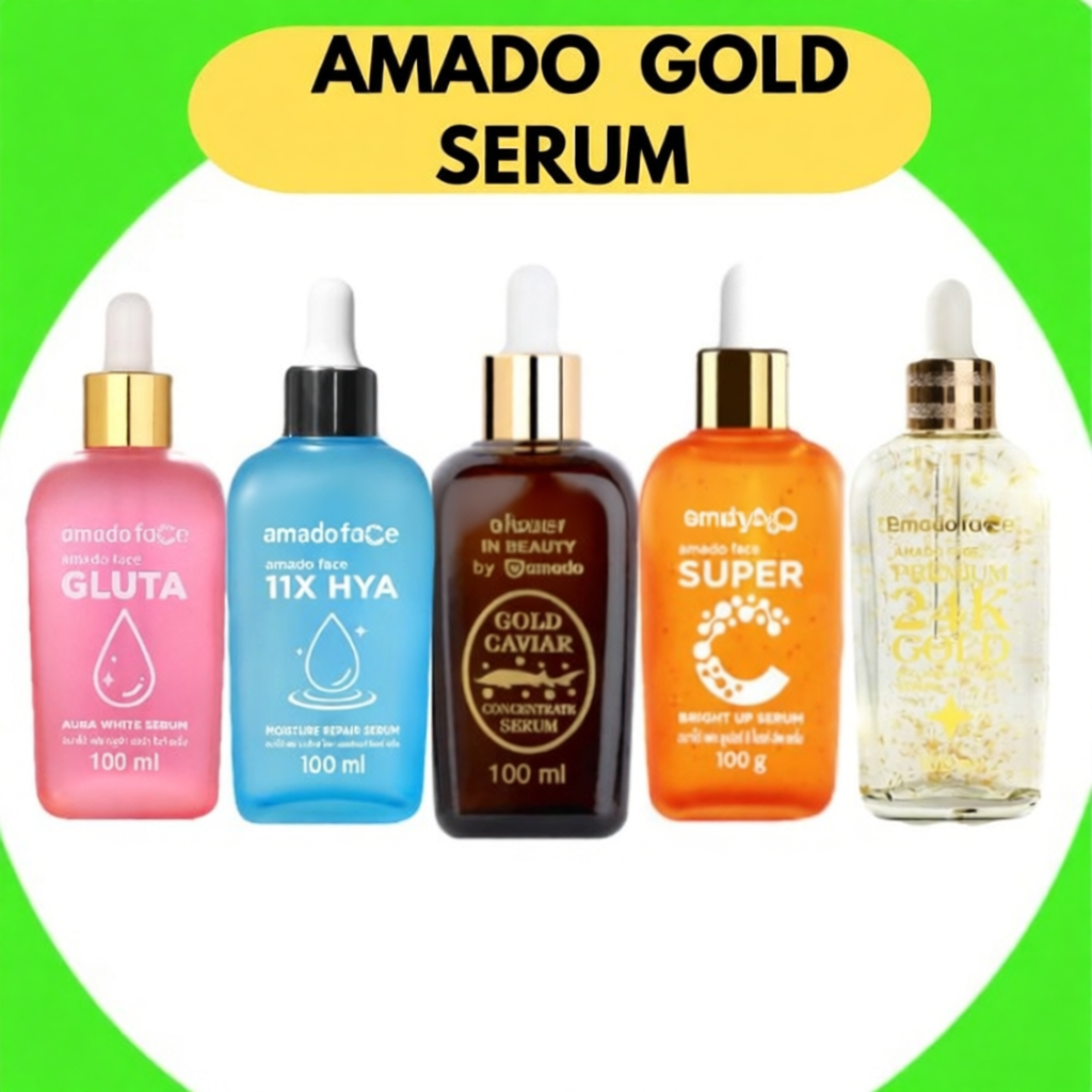 Amado Gold Caviar Concentrate Serum ขนาด 100 กรัม
