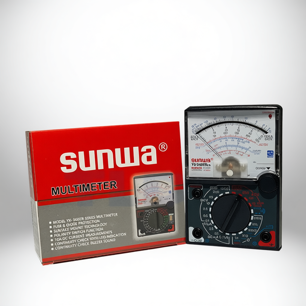 มิเตอร์วัดไฟ แบบเข็ม SUNWA YX-360TR