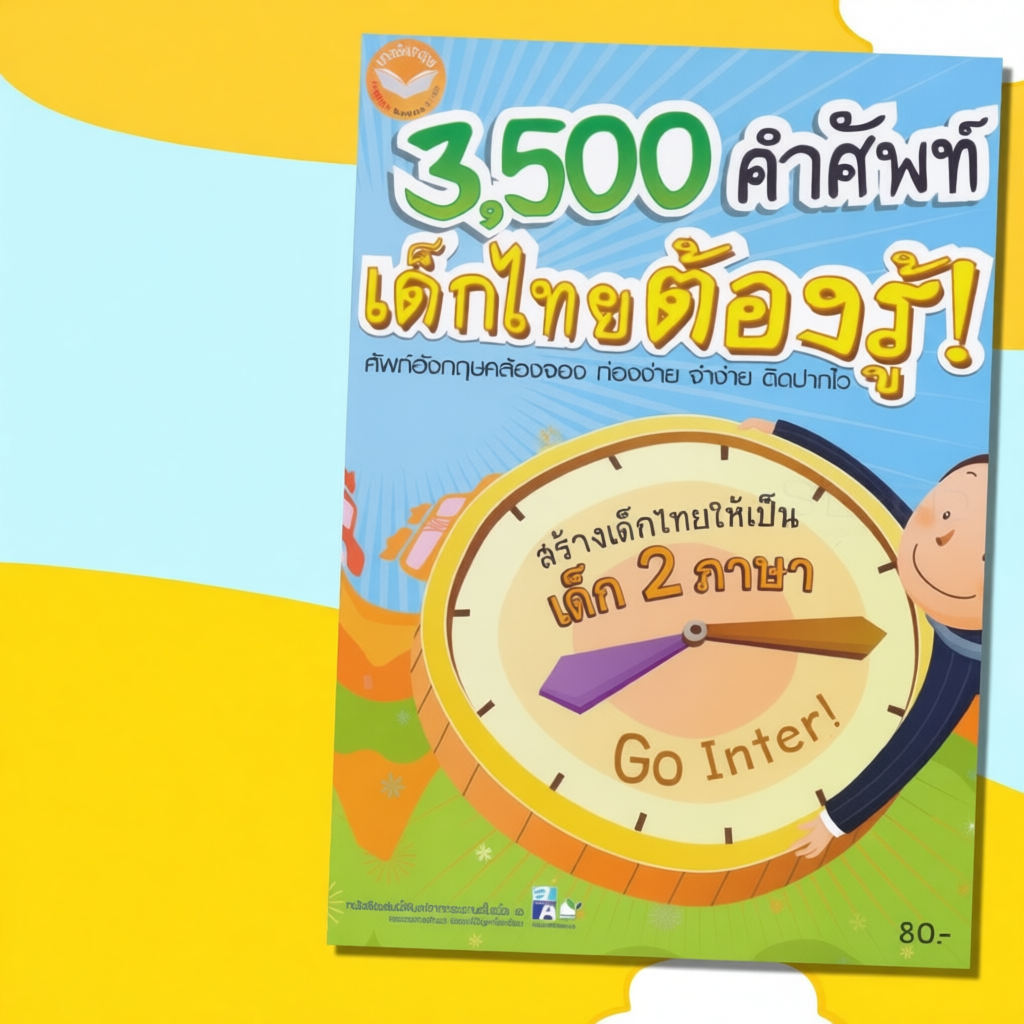 หนังสือคำศัพท์ภาษาอังกฤษ 3500 ท่องจำง่าย เหมาะสำหรับเรียนรู้ทุกวัน
