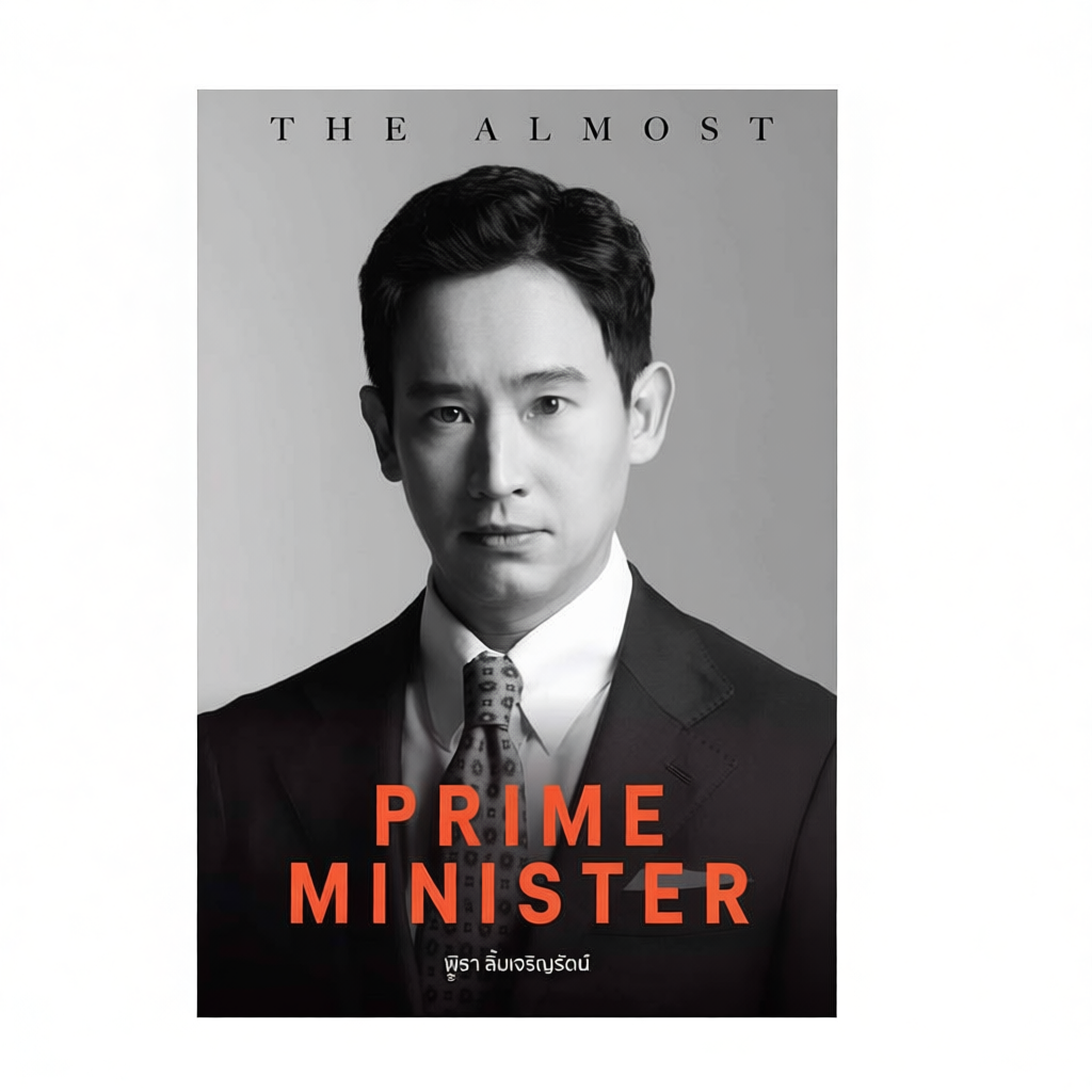 หนังสือ The Almost Prime Minister โดย พิธา ลิ้มเจริญรัตน์ สำนักพิมพ์ Avocado Books