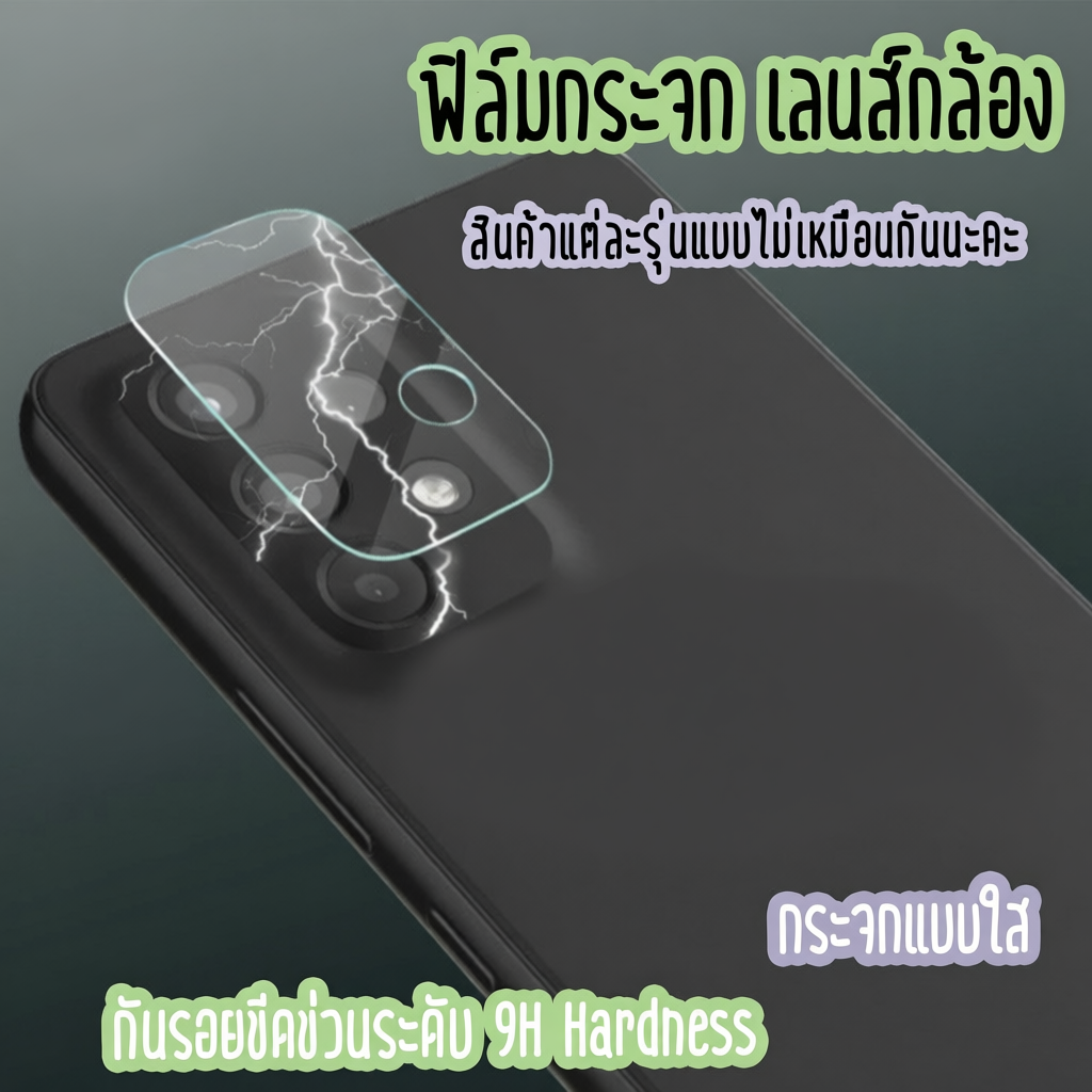 iFilm ฟิล์มกันรอย เลนส์กล้อง For VIVO หลากหลายรุ่น