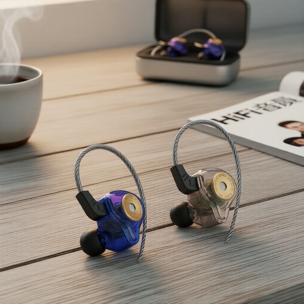 หูฟังอินเอียร์ QKZ AK6-Ultra 3.5 มม. AUX, เสียงสเตอริโอ HiFi พร้อมไมโครโฟนสําหรับโทรศัพท์ แท็บเล็ต พ
