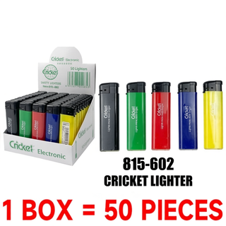 50pcs/Box Cricket Disposable Windproof Refillable Lighters