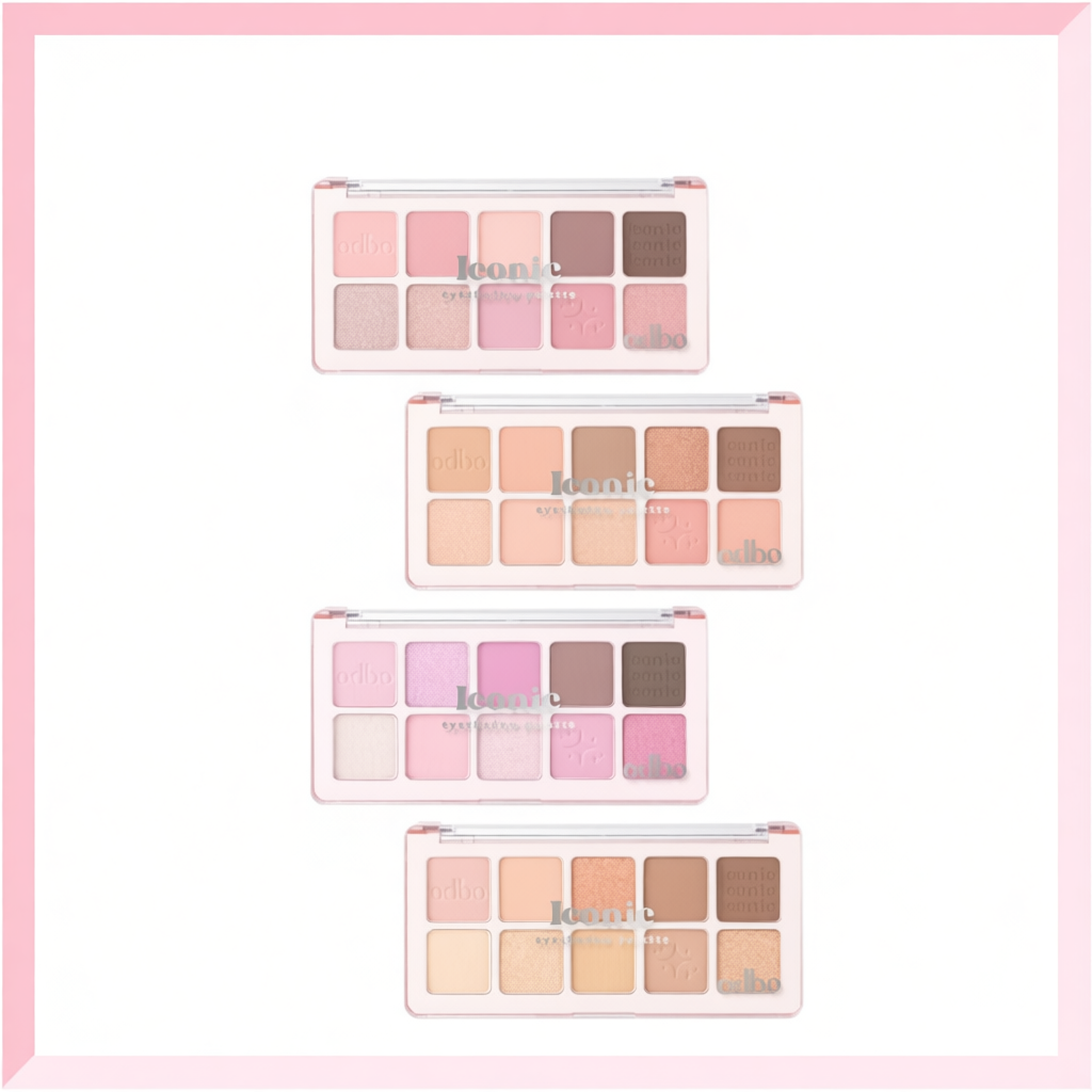 (1 ชิ้น) OD2029 ODBO ICONIC EYESHADOW PALETTE (M)