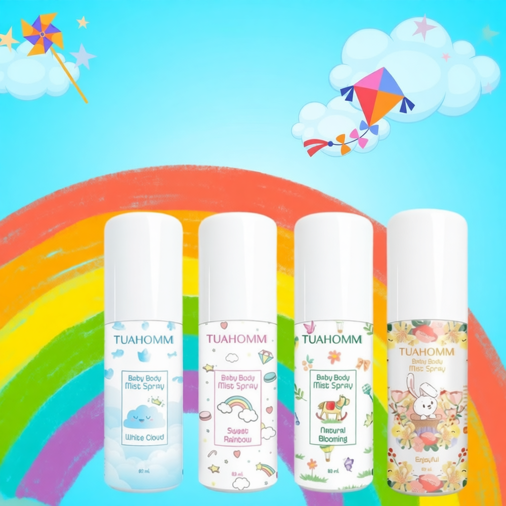 TUAHOMM Official ตัวหอม Baby Body Mist Spray “เคล็ดลับลูกตัวหอม”