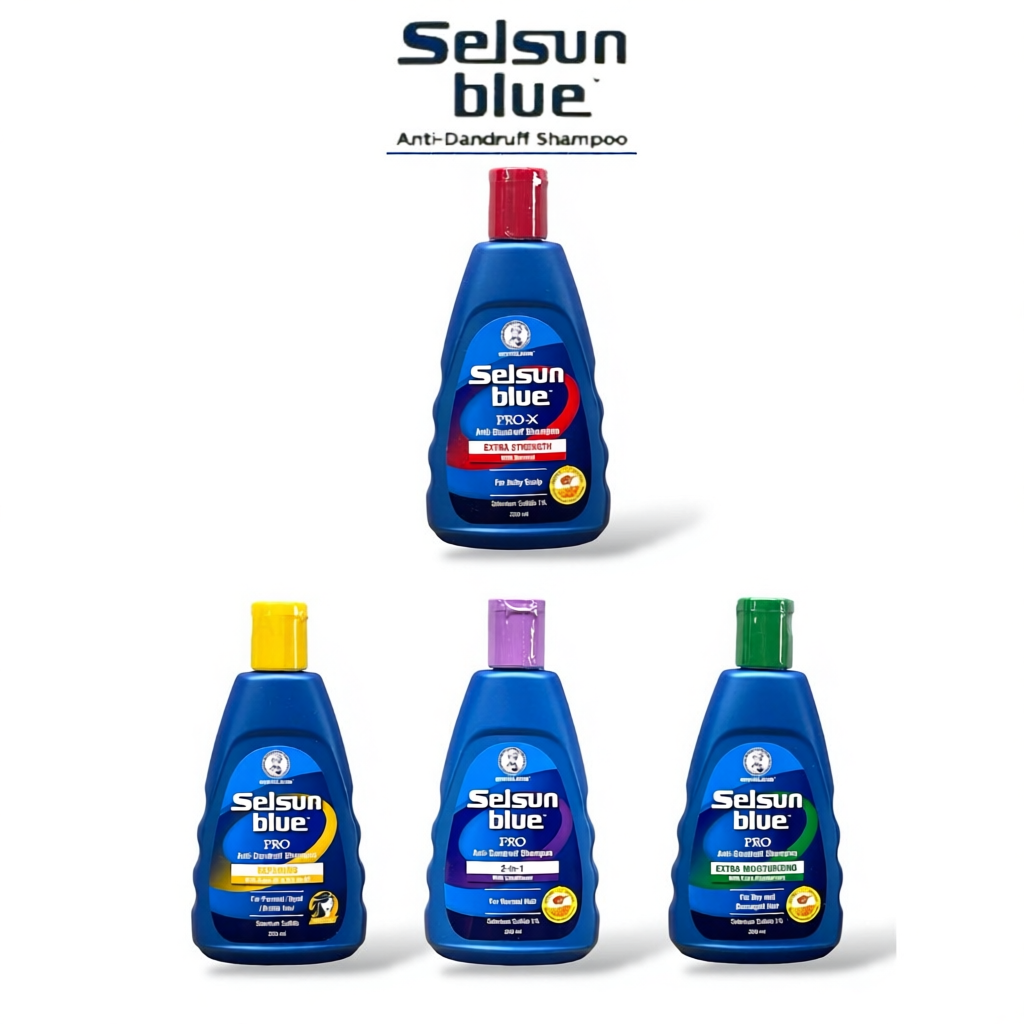 Selsun Blue Anti-Dandruff Shampoo 200ml แชมพูขจัดรังแค