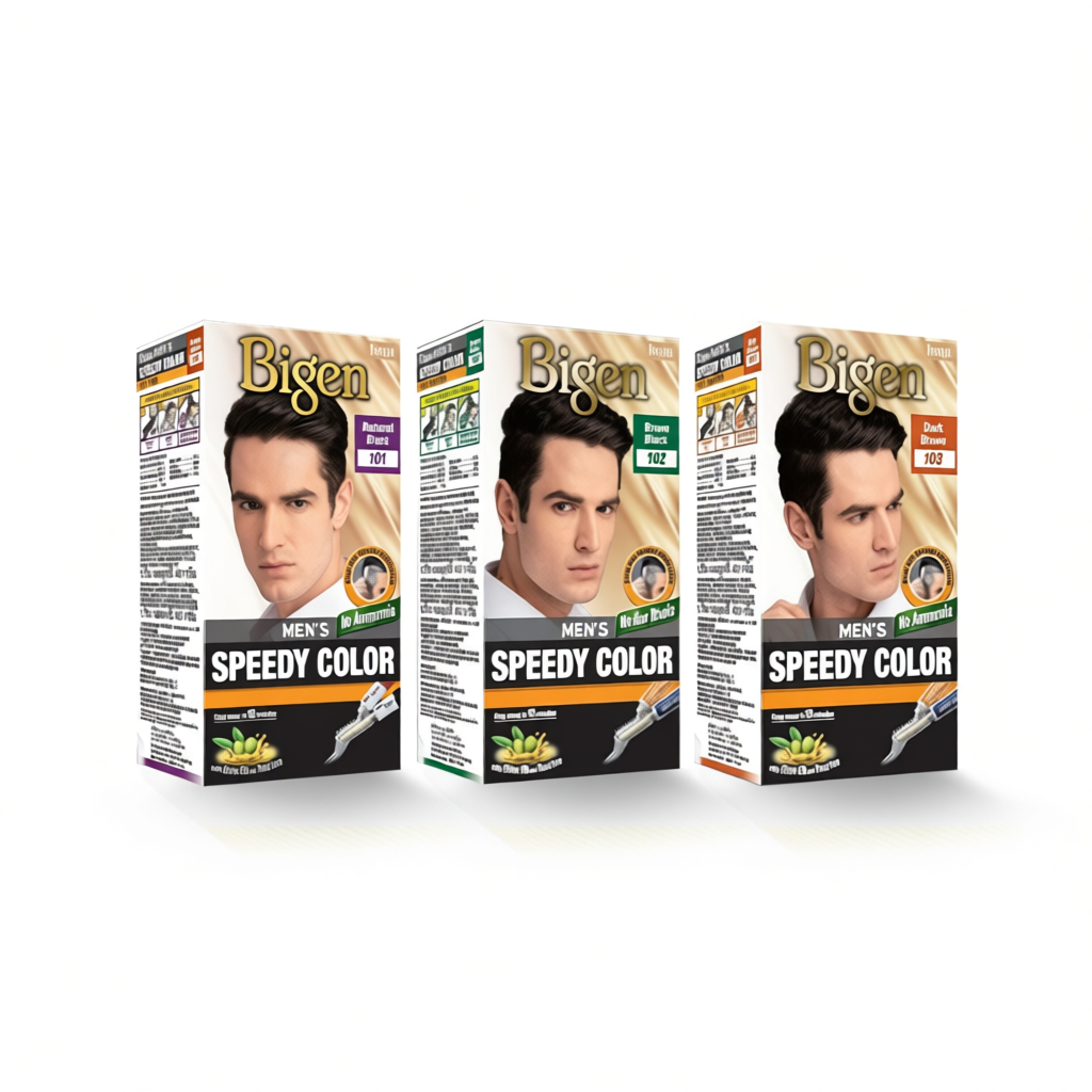 Bigen Men's Speedy Color