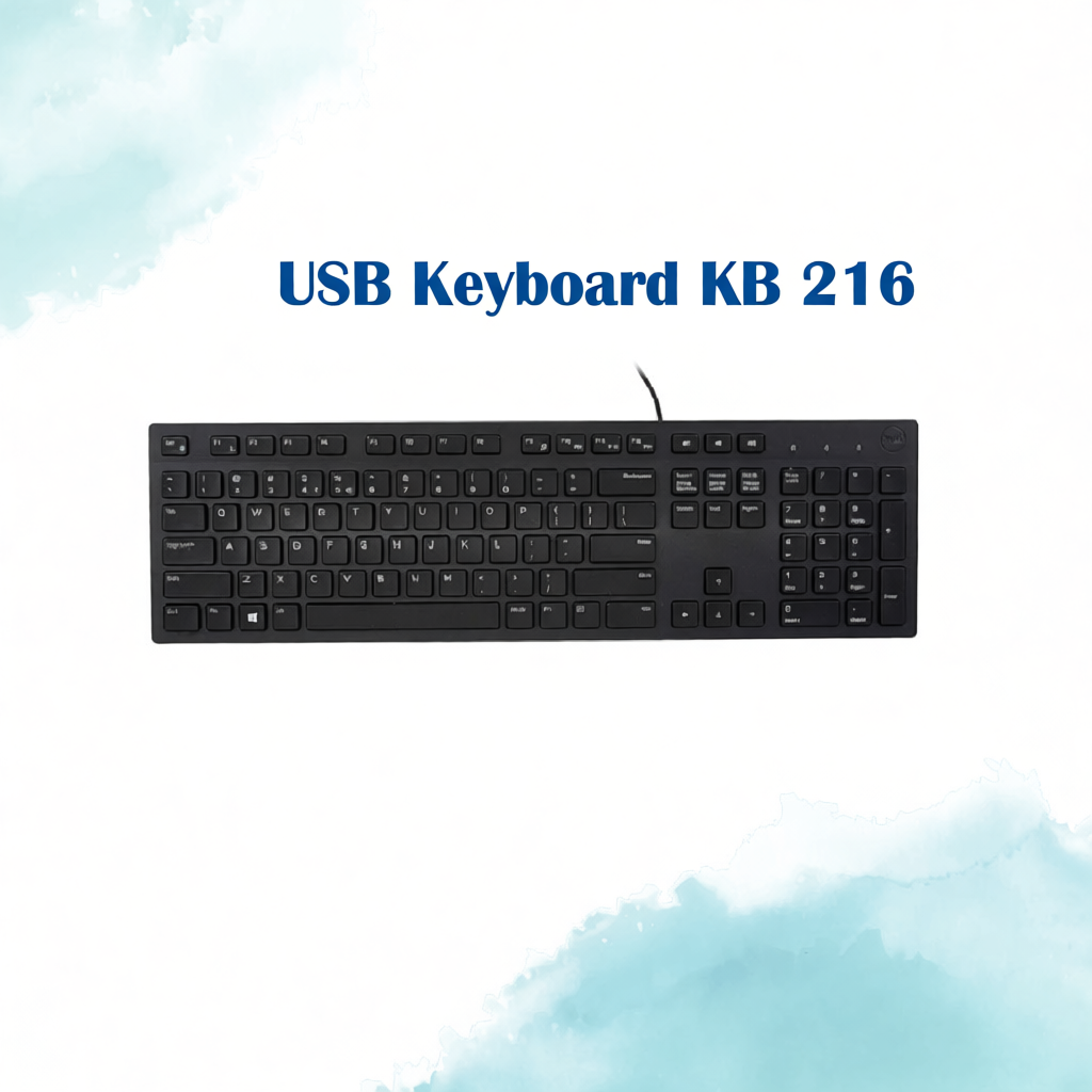 คีย์บอร์ดและเมาส์ DELL คุณภาพดี ใช้งานง่าย