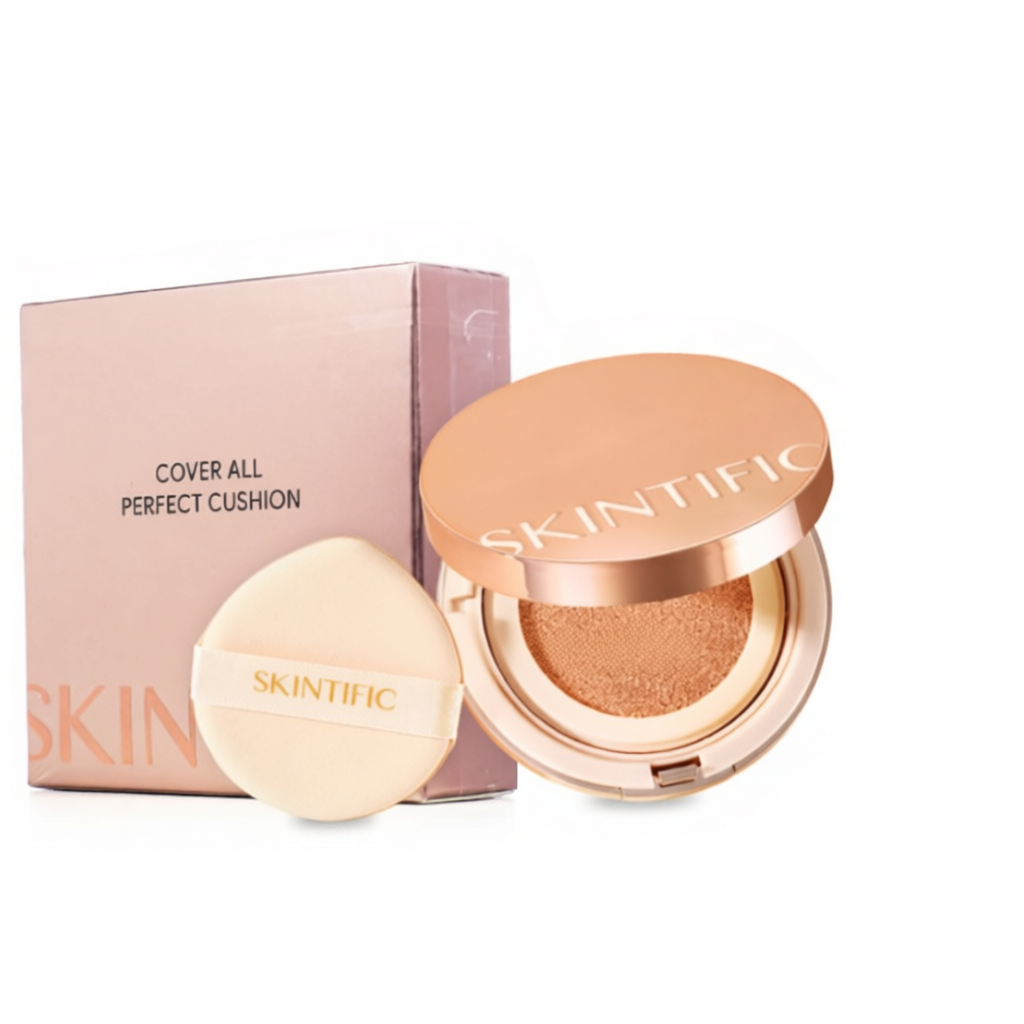 SKINTIFIC Cover All Perfect Cushion มีให้เลือก 8 เฉด