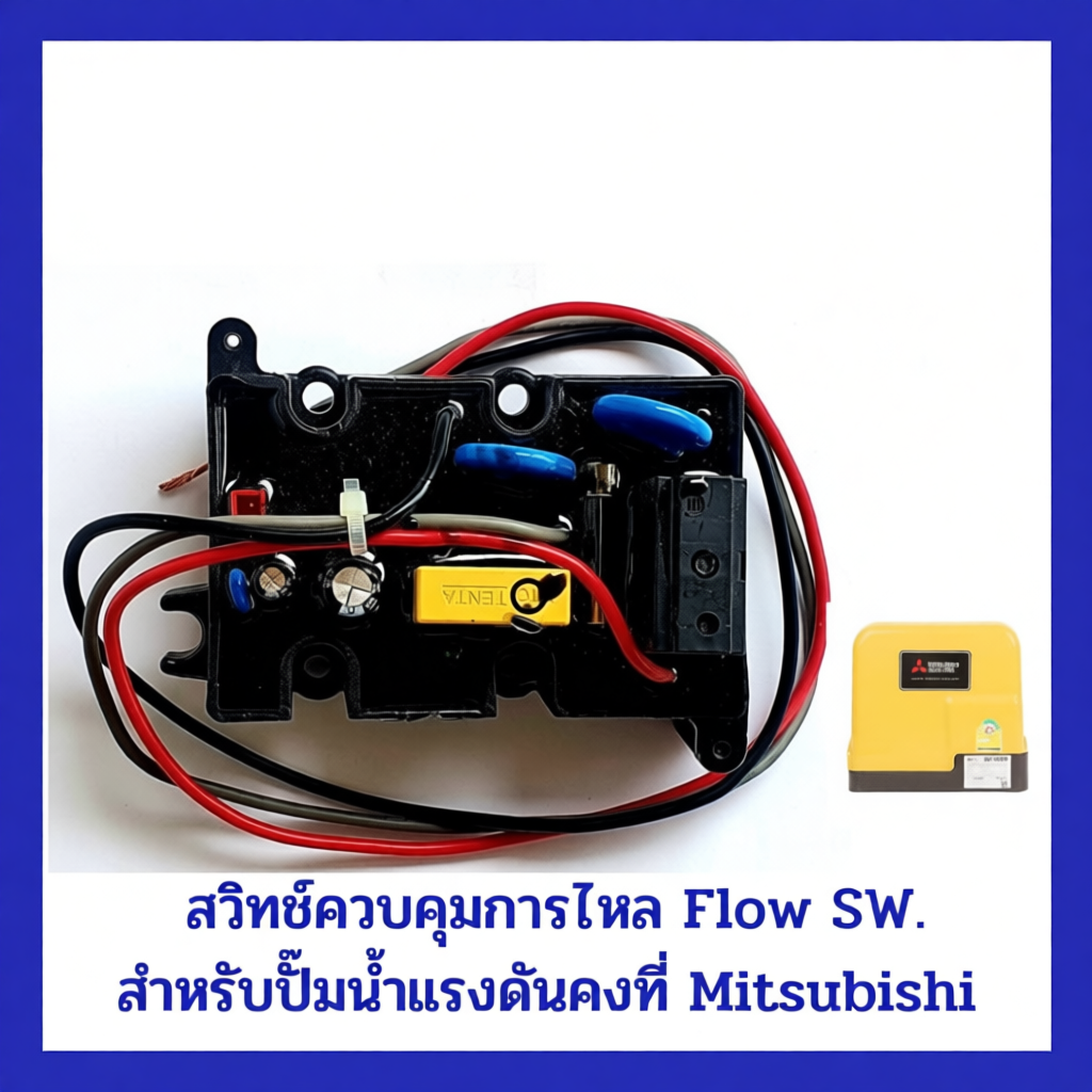 Flow Switch สวิทช์ควบคุมการไหล สำหรับปั๊มน้ำ MITSUBISHI EP-155/205/255/305 P, Q, Q2, Q3, QS, Q5, R