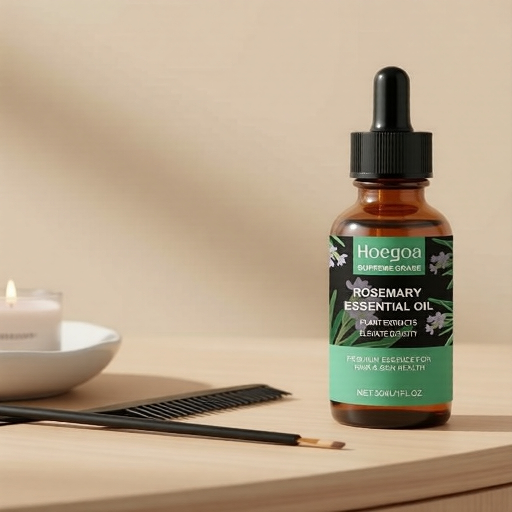 Rosemary & Castor Oil บํารุงหนังศีรษะ ผม ขนคิ้ว ขนตา – น้ํามันนวดบํารุงร่างกาย 30 มล.