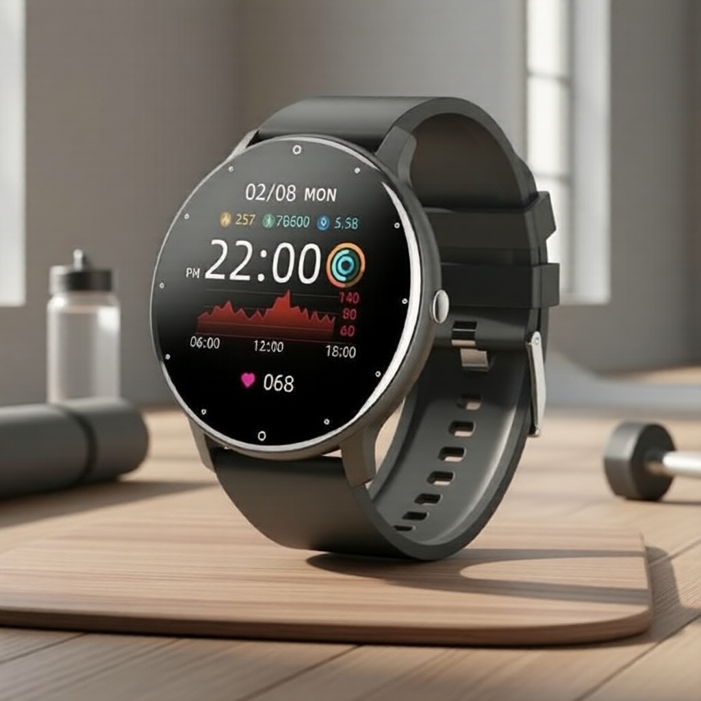 สมาร์ทวอทช์บลูทูธ ZL02D Pro หน้าปัดกลม กันน้ํา รุ่นใหม่ ปี 2026