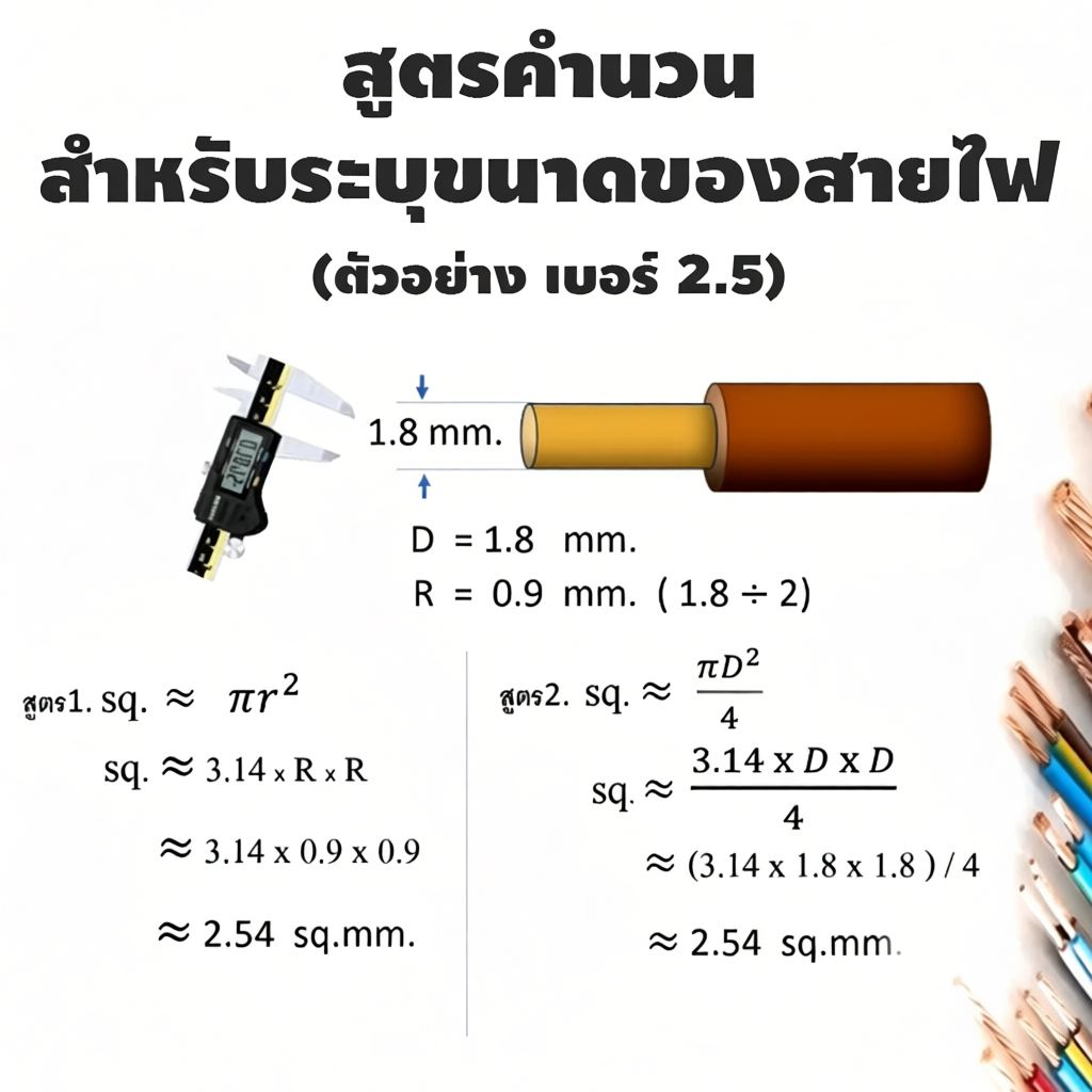 BCC Bangkok Cable สายไฟเดี่ยว
