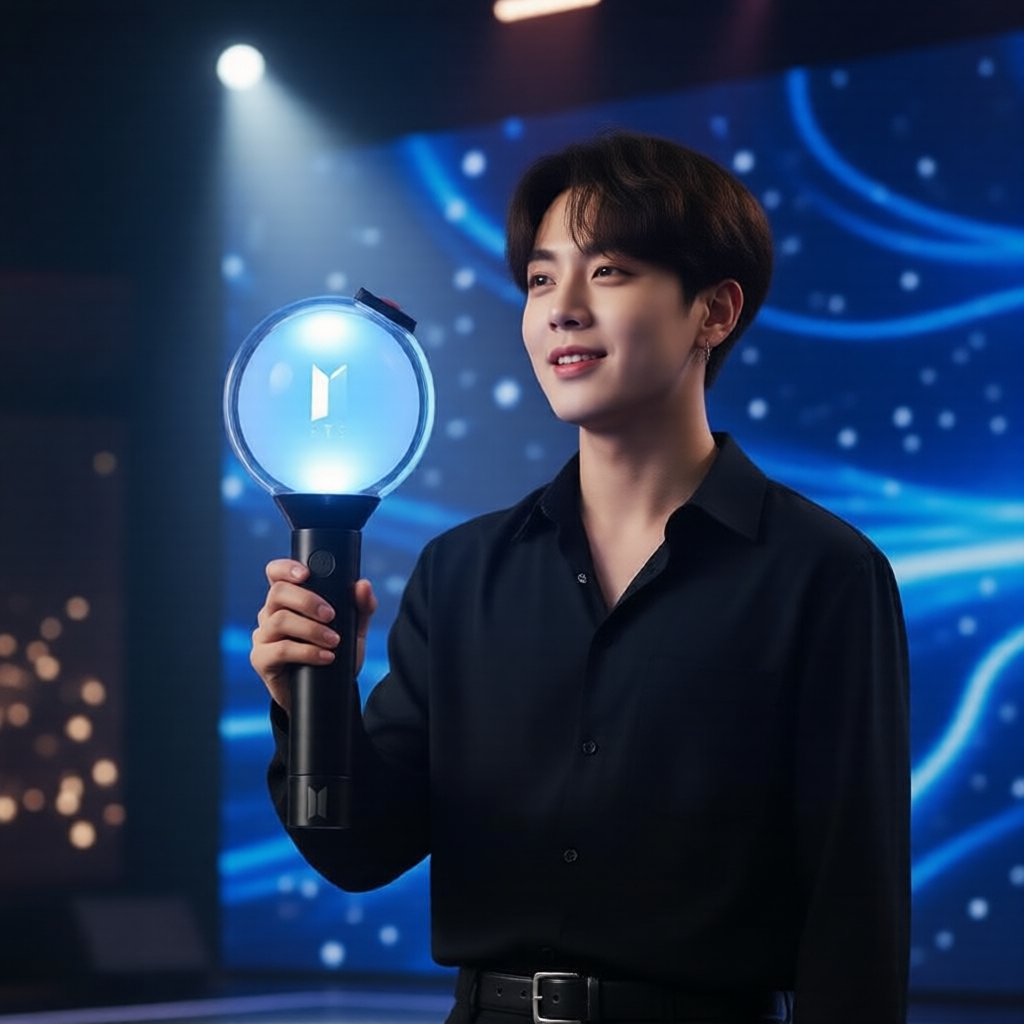 แท่งไฟอย่างเป็นทางการของ BTS รุ่น ARMY BOMB Ver.4 - Special Edition Map of the Soul