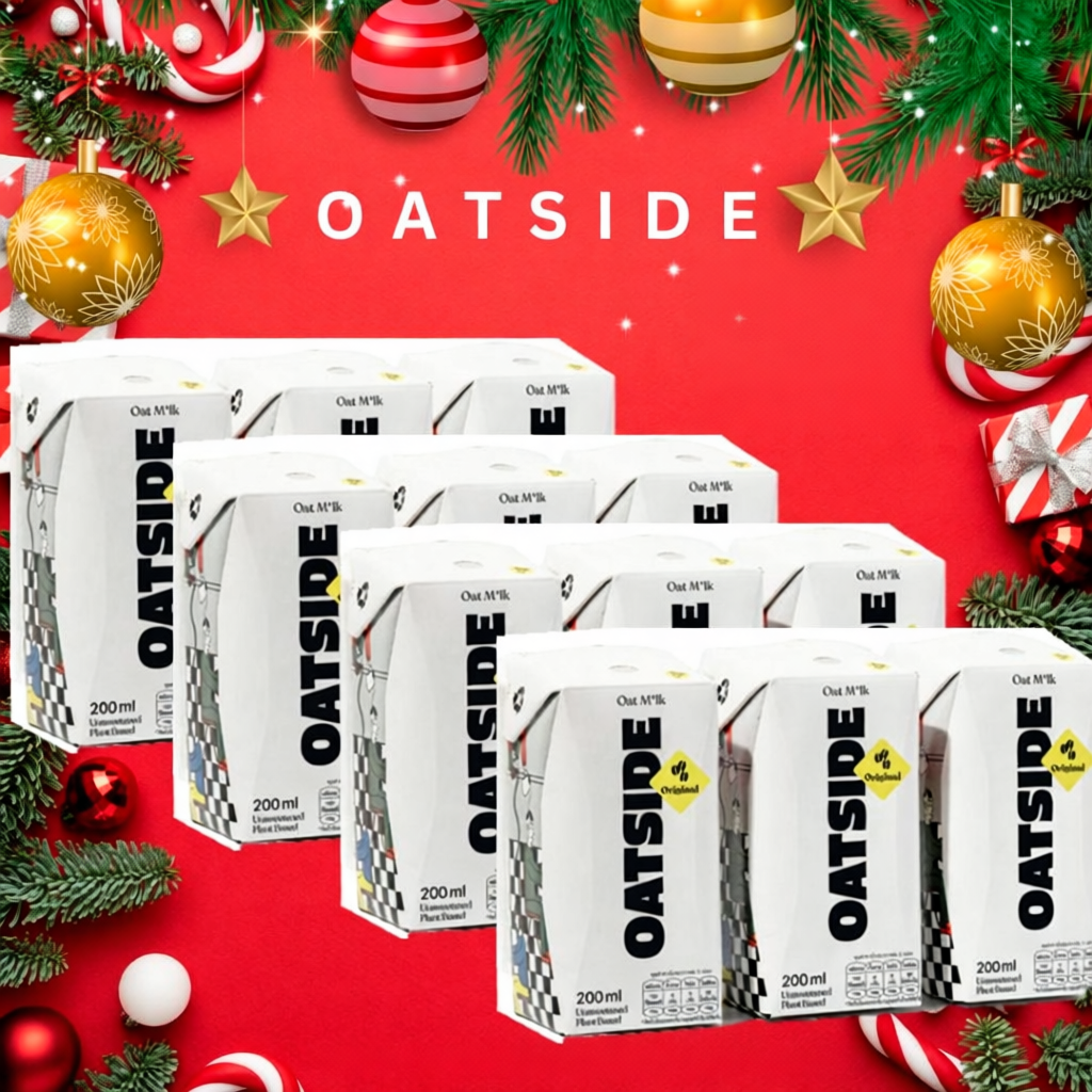 Oatside milk  12 กล่อง  200 มล. ออริจินัล/ช็อกโกแลต