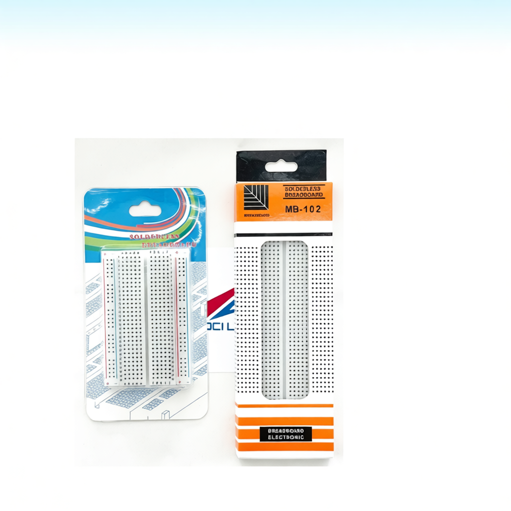 บอร์ดทดลองวงจร 400 & 830 รูเสียบ Breadboard Protoboard 400 Holes โฟโต้บอร์ด โพรโทบอร์ด