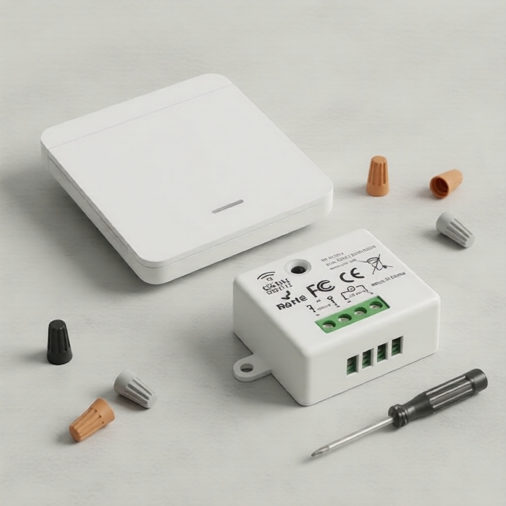 สวิตช์ผนังไร้สาย 1/2/3 ปุ่ม 433MHz สําหรับควบคุมไฟ LED และพัดลม อะไหล่ไฟฟ้าในบ้าน