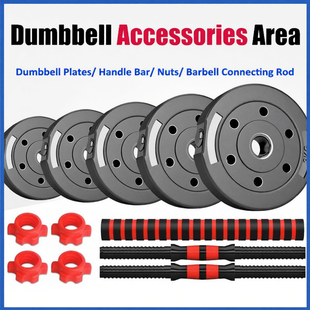 (1KG \ 1.25KG \ 1.5KG) Dumbbell Plate Dumbbell Set