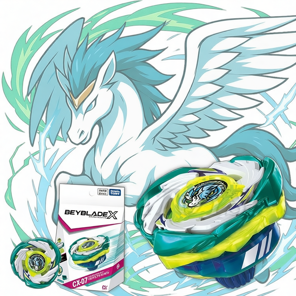 Takara Tomy Beyblade X CX-07 Starter PegasusBlast ATr ของแท้ Lot.Asia