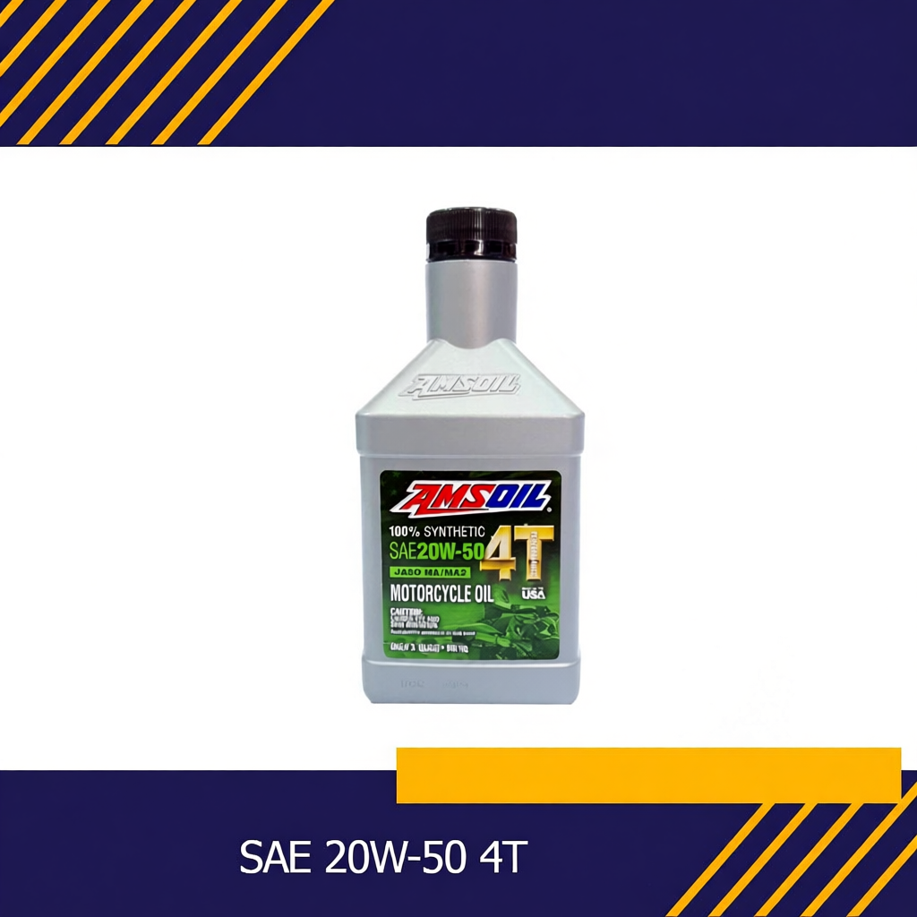 AMSOIL 4T 100% 20W-50 0.946L ของแท้จาก USA