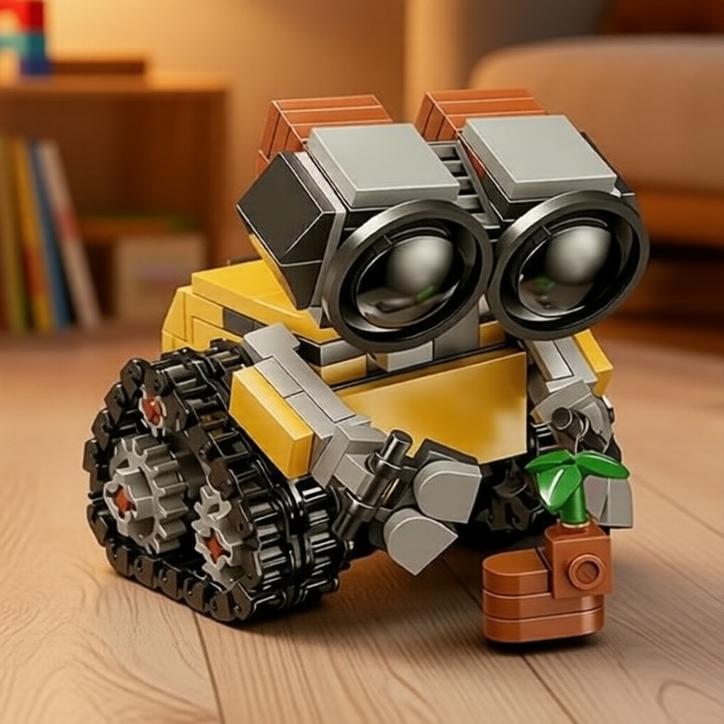 WALL-E 3D ปริศนาบล็อกมินิ - หุ่นยนต์ของเล่นตัวต่อแสนสนุก
