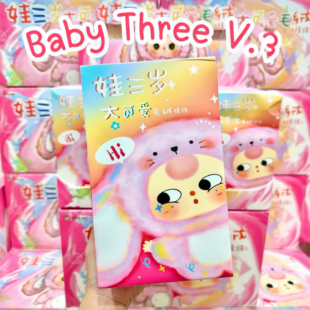 กล่องสุ่มตุ๊กตา Baby Three V.3