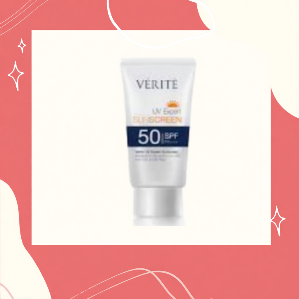 ของแท้ Verite UV Expert Sunscreen SPF50 PA+++ 30 ml