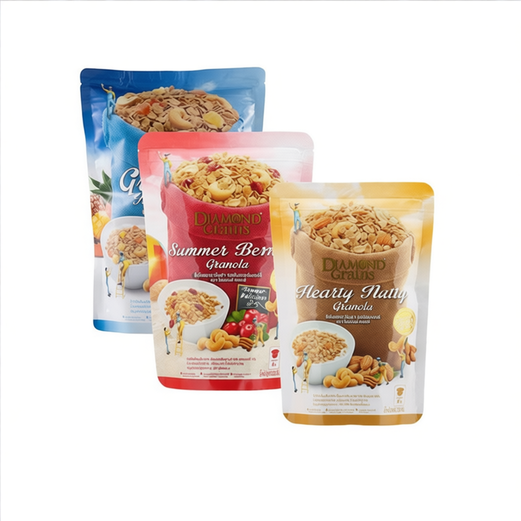 Diamond grains 220 กรัม ครบรส กราโนล่า