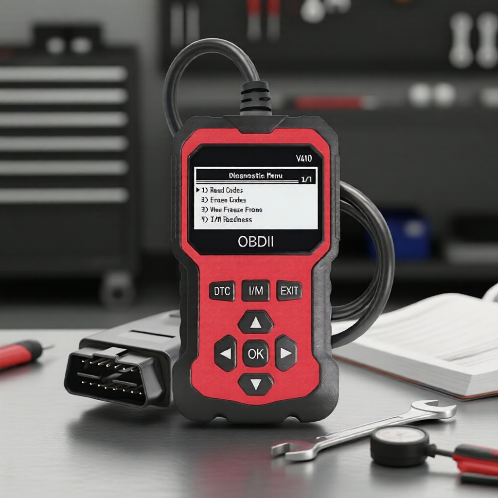 เครื่องสแกนวินิจฉัยรถยนต์ OBD2 และตัวอ่านโค้ด - รองรับรถยนต์ OBD II ตั้งแต่ปี 1996 ขึ้นไป (CAN)