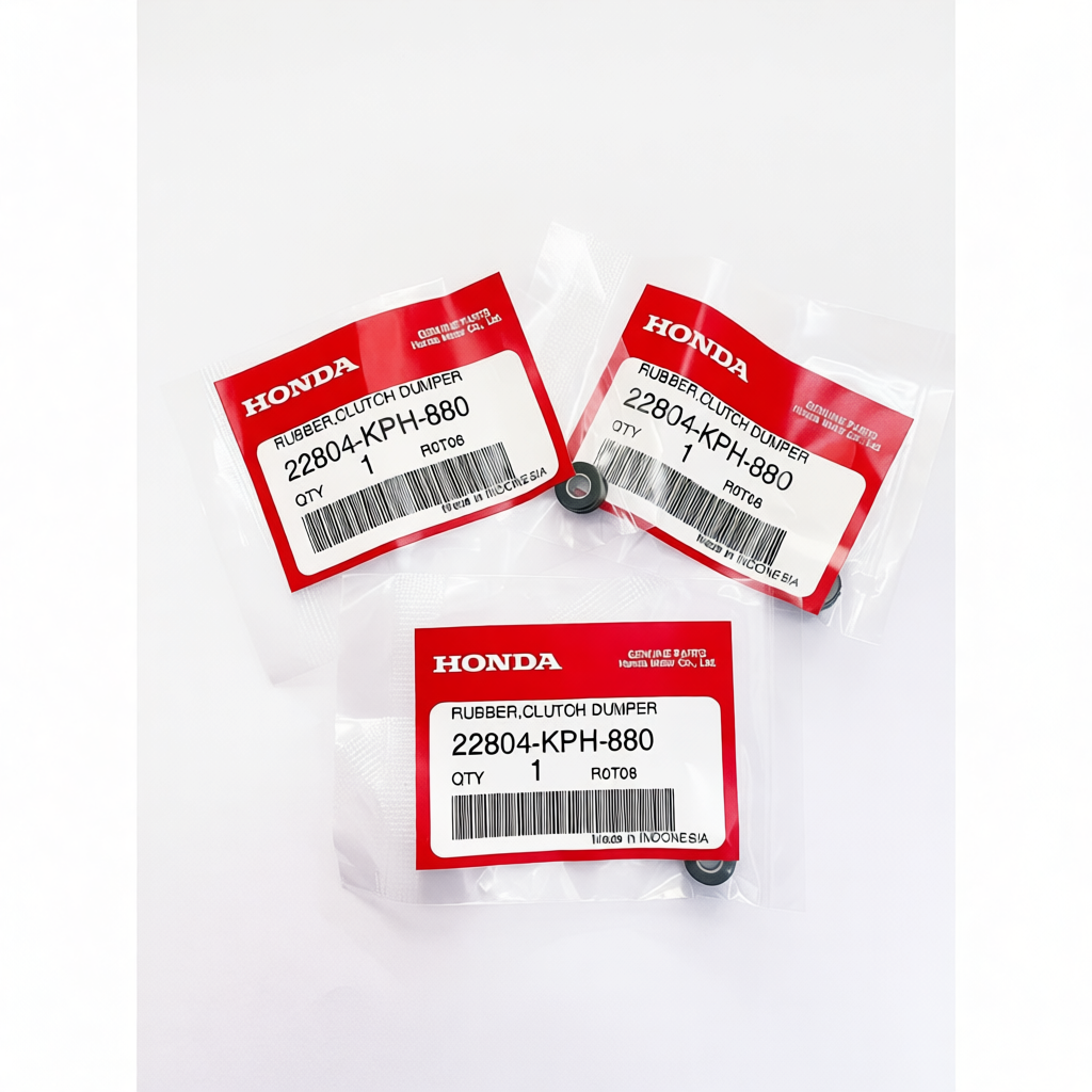 ลูกยางครัช 3 ก้อน HONDA WAVE ทุกรุ่น / 22804-KPH-880 (รับประกันของแท้เบิกศูนย์ 100%)