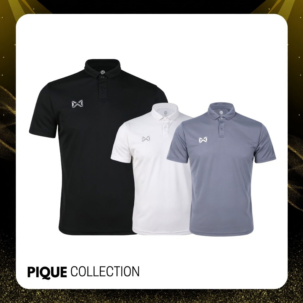 เสื้อโปโล WARRIX - รุ่น PIQUE (WA-212PLACL30)