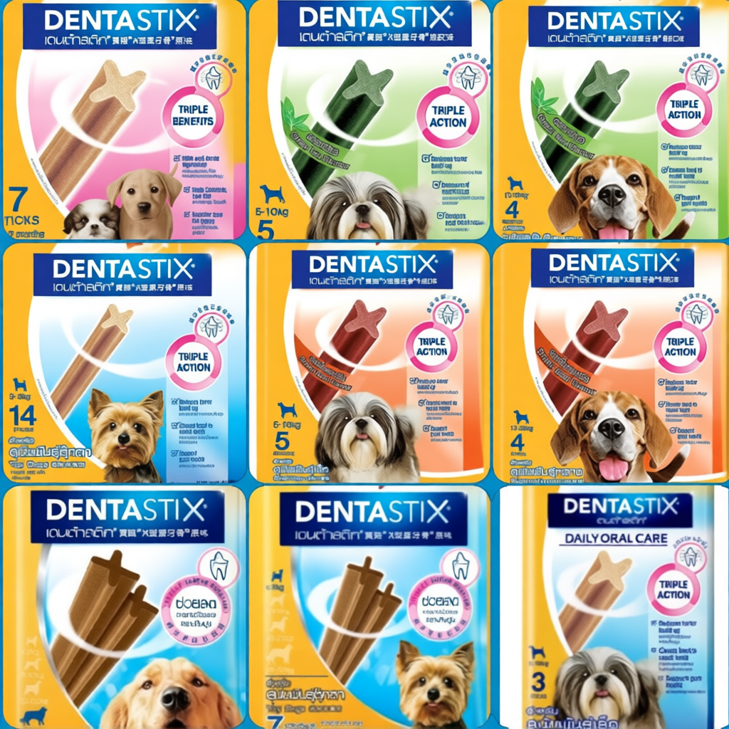 Pedigree Dentastix ขนมแท่งขัดฟันสุนัข  ลดหินปูน ลดปากเหม็น