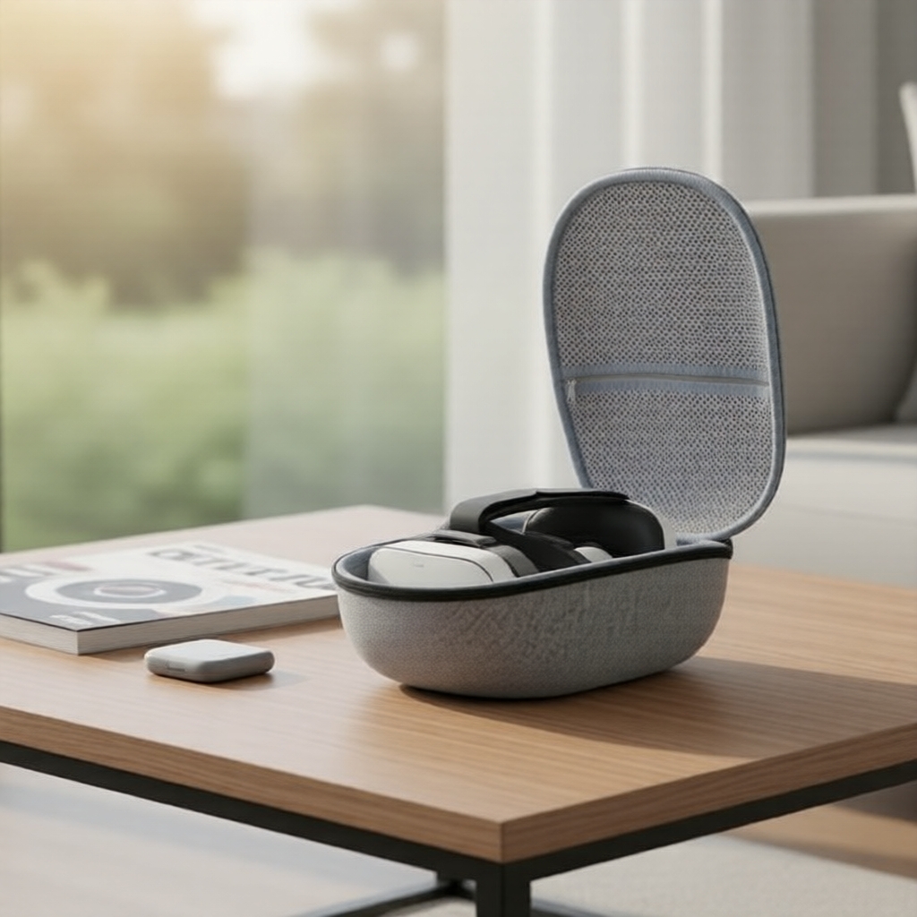 กระเป๋าแข็งสําหรับอุปกรณ์เสริม Meta Quest 3S/Quest 3/Quest 2 VR