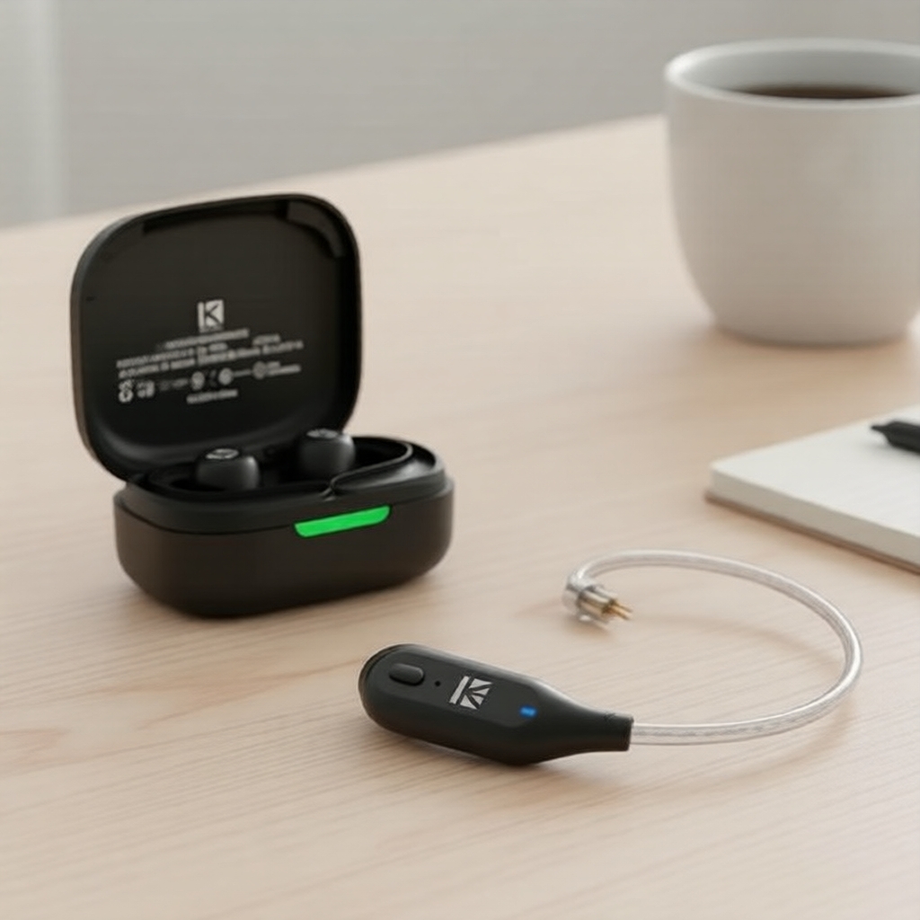 KBEAR BT15 PRO บลูทูธ 5.4 ไร้สาย 2 พิน สําหรับ KZ ZS10 PRO/ZAR, ZS12 PRO, CCA CRA, CCZ Melody IEM