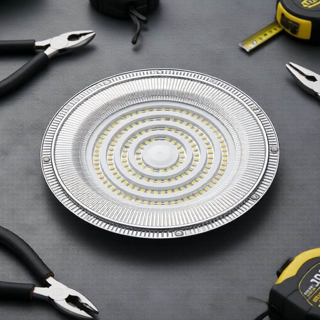 ULTRA TD LED UFO โคมไฮเบย์ 100W/200W/400W สําหรับคลังสินค้าและโรงงาน