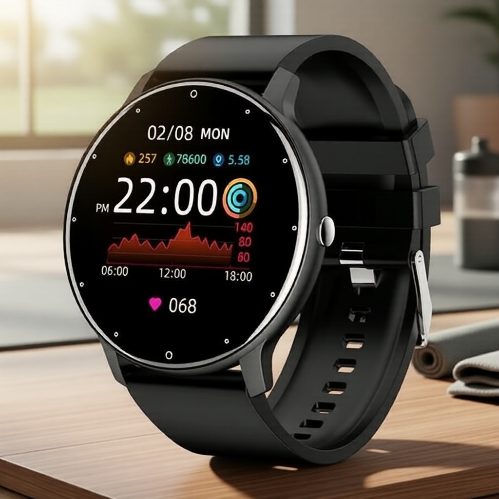 สมาร์ทวอทช์ ZL02D Pro – หน้าปัดกลม & บลูทูธ, คาดว่าจะเริ่มจัดส่งเมษายน 2026