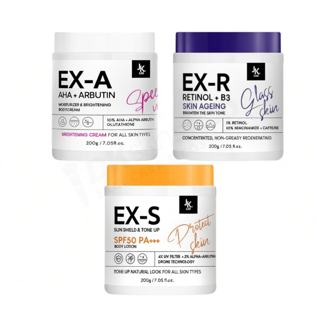 เจเคเอ็กซ์แลป บอดี้ครีม JKxLAB - EX-A/EX-R/EX-S Body Cream 200 g.