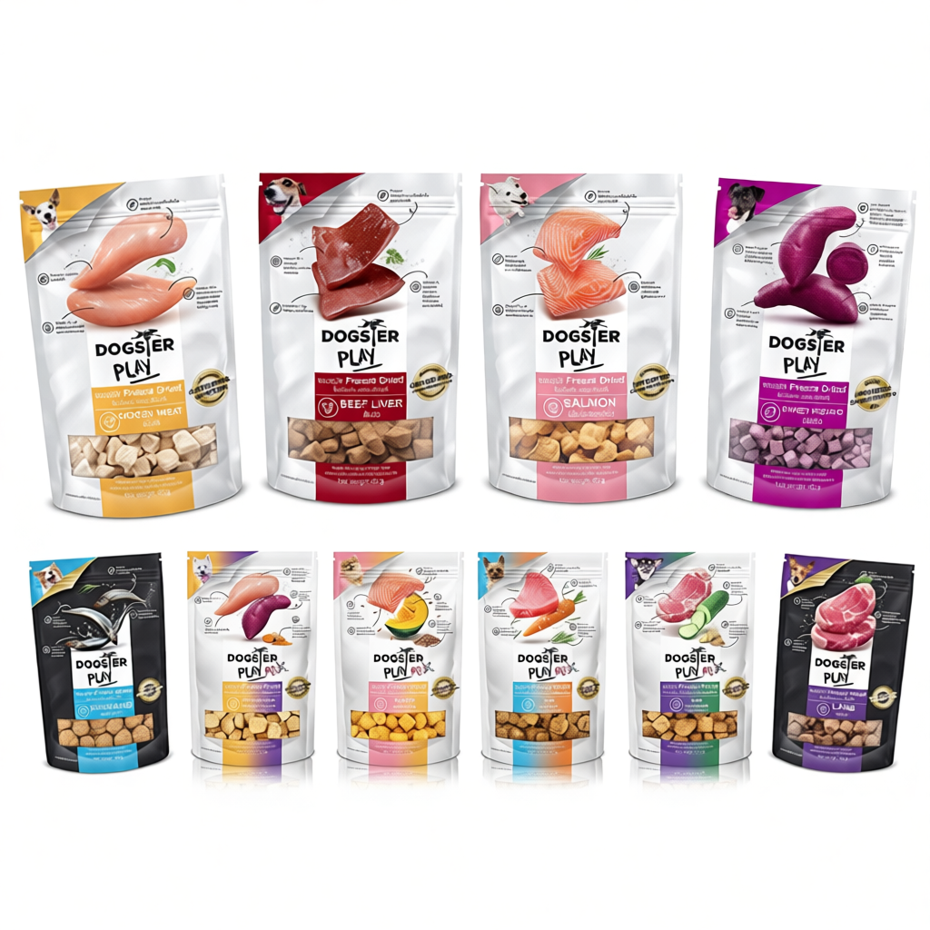 Dogster ขนมสุนัข ท็อปปิ้งฟรีซดาย