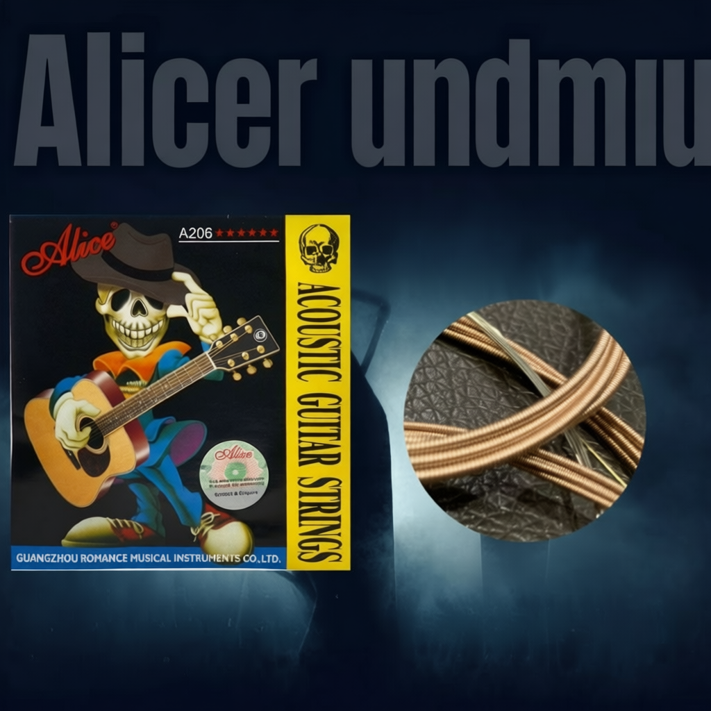 สายกีต้าร์เคลือบกันสนิม Alice เบอร์ 9-12