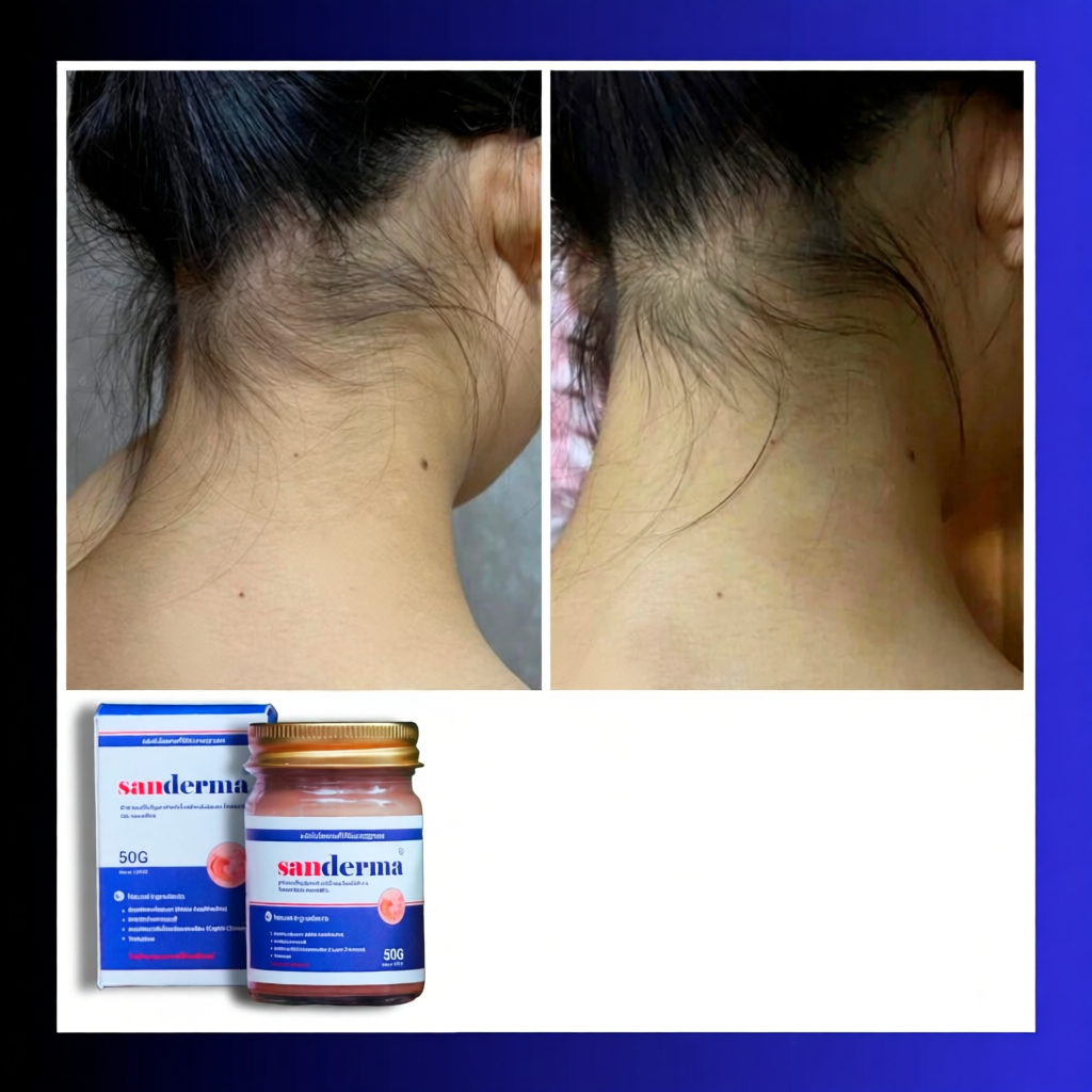 COMBO 2 SANDERMA CREAM ครีมฟื้นฟูผิว ลดผื่นแดง คัน ลอก แสบ แห้งเสีย จากโรคผิวหนังต่างๆ