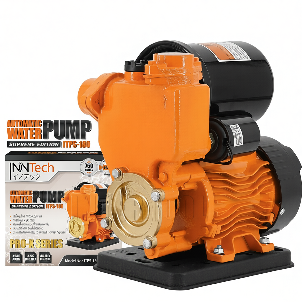 InnTech ปั๊มน้ำออโต้  750W รุ่นใหม่ ITPS-180