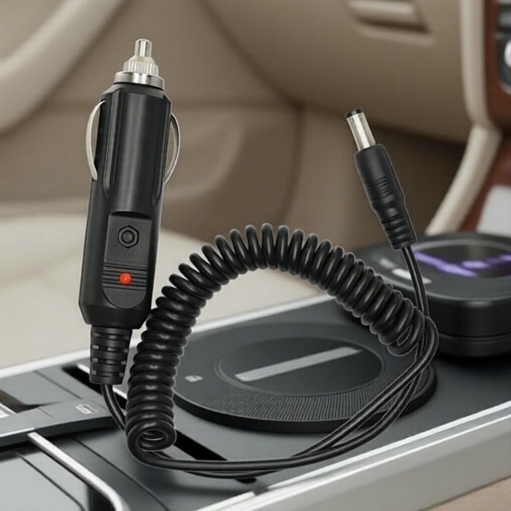 สายไฟรถยนต์ 12V DC สําหรับวิทยุสื่อสาร Baofeng รุ่น UV-5R/UV-9R