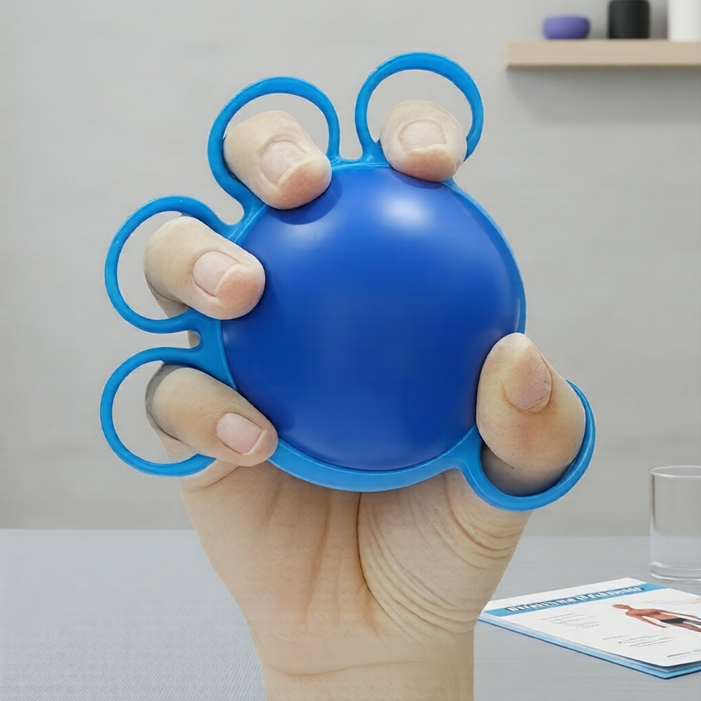 ลูกบอลจับนิ้วมือและฝึกความคล่องแคล่วของมือ – อุปกรณ์ออกกําลังกายเพื่อการฟื้นฟูมือ