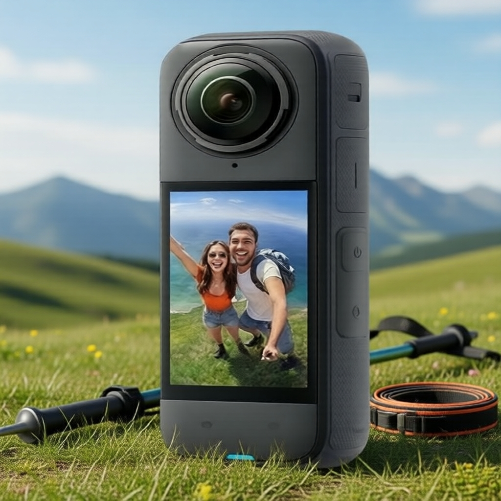 ฟิล์มกันรอยเต็มจอ Insta360 X4 & X5 ฟิล์มกันรอยขีดข่วน อุปกรณ์เสริม