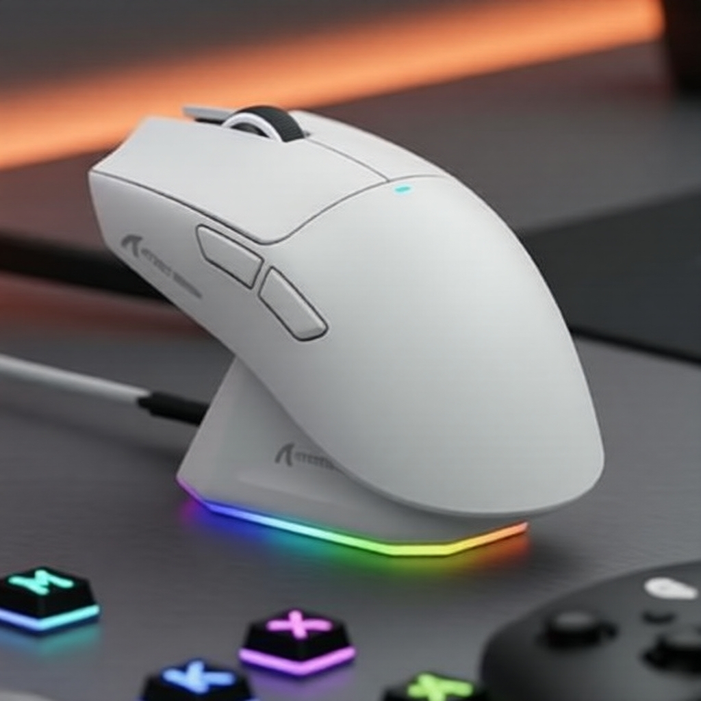 เมาส์เกมมิ่ง ATTACK SHARK X11 เมาส์เกมมิ่ง 22000DPI PAW3311 ไตรโหมด 59g 400IPS RGB