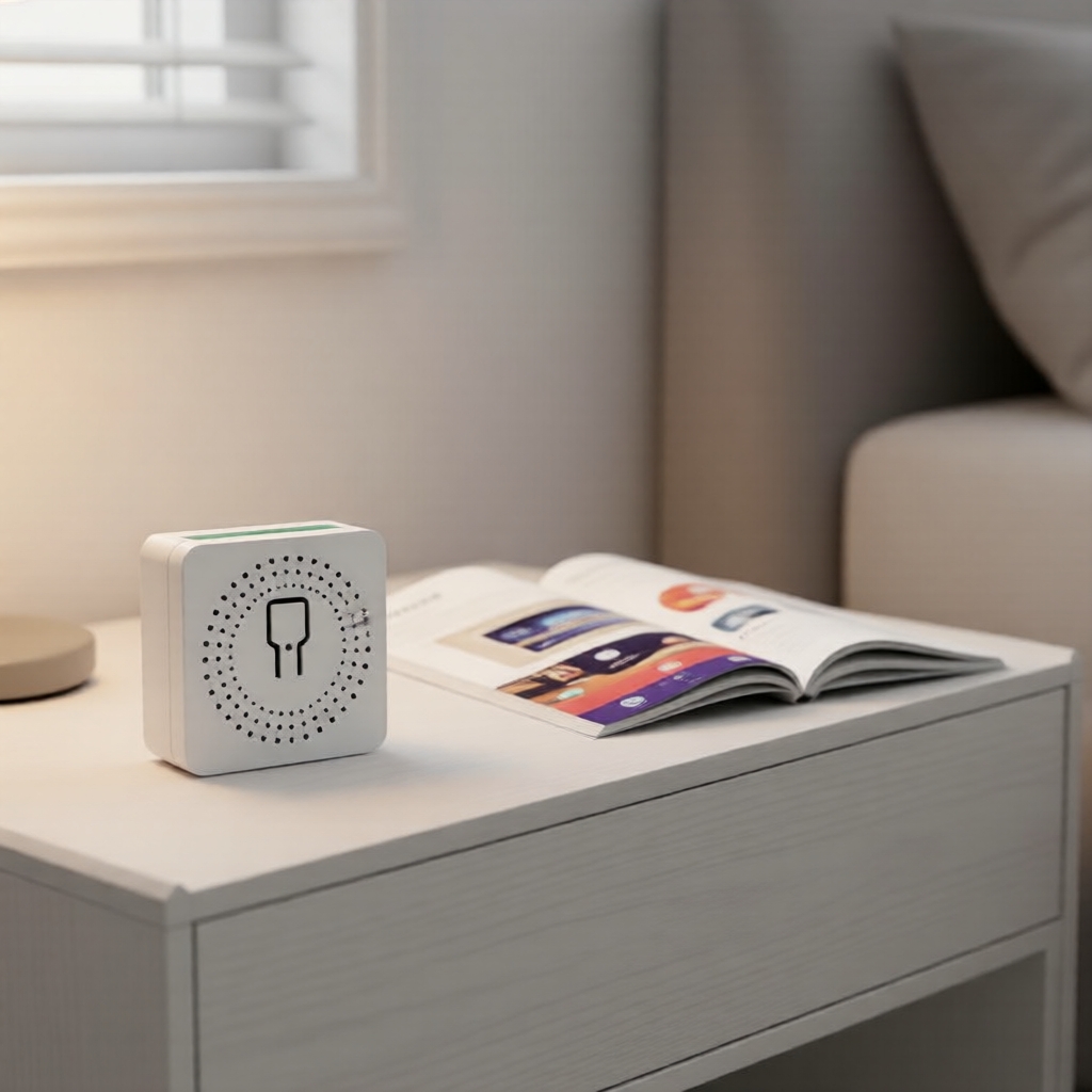 สวิตช์อัจฉริยะ WiFi 16A แบบ 2 ทาง ขนาดมินิ DIY รีเลย์ตั้งเวลาได้ รองรับ Tuya สั่งงานด้วยเสียงผ่าน Alexa/Google Home