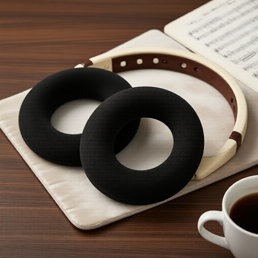 แผ่นรองหูและครอบหูสําหรับหูฟัง Sennheiser HD560S/HD559/HD558/HD515/HD518/HD555/HD595