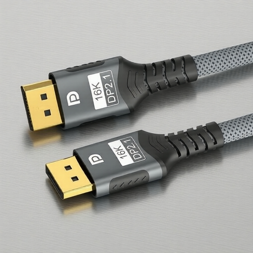 สายเคเบิล DisplayPort 2.1 8K 120Hz 4K 240Hz HDR 16K 80Gbps สําหรับจอมอนิเตอร์เล่นเกม Xbox